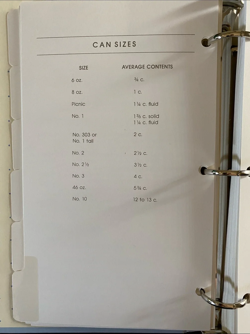 Hallmark Recipe Binder